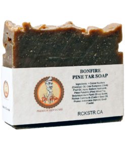Pine tar natural soap